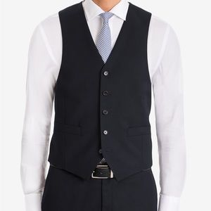 Lauren Ralph Lauren Men's UltraFlex Classic-Fit‎ Navy Wool Vest Size X-LARGE